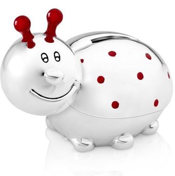 Zilverstad spaarpot Lieveheersbeestje